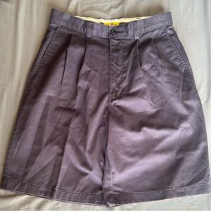 Duck Head Men’s Size 30 Gray Flat Front Shorts 9” In Seam